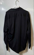 Load image into Gallery viewer, Bugatchi Mens Black 8-Way Stretch Long Sleeve Button-Up Shirt Size L With Tag
