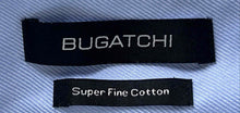 Load image into Gallery viewer, Bugatchi Mens Blue Cotton Long Sleeve Spread Collar Dress Shirt Size 16

