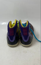 Load image into Gallery viewer, Nike Kids Kobe 9 Elite 636602-501 Purple Yellow Lace-Up Basketball Shoes Size 7Y
