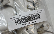 Load image into Gallery viewer, Aldo Womens Dilathielle White Gold Lace-Up Low Top Sneaker Shoes Size 8.5

