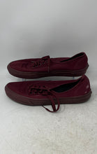 Load image into Gallery viewer, Vans Mens Authentic Burgandy Lace-Up Low Top Sneaker Shoes Size 11

