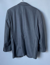 Load image into Gallery viewer, Vinci Mens Gray Long Sleeve Single-Breasted Three-Button Blazer Size 36S
