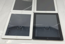 Load image into Gallery viewer, Lot Of 4 Pcs Assorted Apple iPad 2 Model A1396 Tablets Not Tested For Parts

