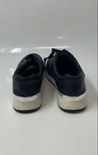 Load image into Gallery viewer, Michael Kors Womens Black Low Top Lace-Up Sneaker Shoes Size 8.5
