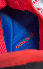 Load image into Gallery viewer, Adidas Womens Deerupt AC8466 Red Blue Lace-Up Low Top Running Shoes Size 6.5

