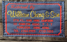 Load image into Gallery viewer, William Cheng &amp; Son Mens Brown Notch Lapel Two-Button Blazer Size No Size
