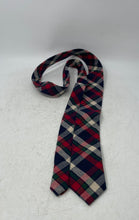 Load image into Gallery viewer, Original Penguin Mens Multicolor Plaid Cotton Adjustable Pointed Tie
