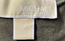 Load image into Gallery viewer, Michael Kors Womens Green Sleeveless Crew Neck Pullover Tank Top Size M
