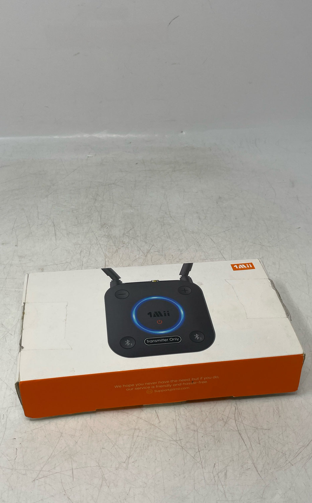 1Mii B06 TX Long Range Wireless Audio Adapter Bluetooth Transmitter In Box