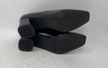 Load image into Gallery viewer, Calvin Klein Womens Alanta Black Patent Leather Square Toe Pump Heels Size 7.5M
