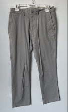 Load image into Gallery viewer, Old Navy Mens Etroit Gray Slim Fit Pockets Straight Leg Trouser Pants Size 30x32
