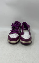 Load image into Gallery viewer, Nike Boys Dunk Low FB9109-110 Purple White Round Toe Lace-Up Sneaker Shoes Sz 5Y
