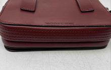 Load image into Gallery viewer, Charles &amp; Keith Womens Burgundy Adjustable Strap Camera Crossbody Handbag Small

