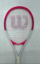 Load image into Gallery viewer, Wilson White Pink Interaceptor Classic Sporting Equipment Tennis Racquet

