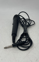 Load image into Gallery viewer, Black Wired Dynamic On/Off Switch Handheld Microphone Not Tested

