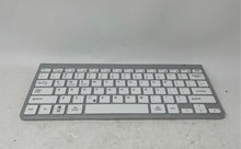 Load image into Gallery viewer, Bytech BY-KB-WS-111-V1 White Silver Wireless Bluetooth Slim Keyboard Untested
