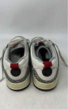 Load image into Gallery viewer, Nike Mens Jordan Spizike Low White Red Lace-Up Low Top Sneaker Shoes Size 9.5
