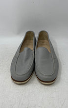 Load image into Gallery viewer, Gravati Womens Gray Leather Round Toe Slip-On Comfort Loafer Shoes Size 10 M
