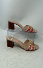 Load image into Gallery viewer, Kate Spade New York Womens Elouise Nude White Orange Slide Sandals Size 8.5B
