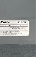 Load image into Gallery viewer, Canon P27-DH 12-Digit Printing Calculator With Clock And Calendar Not Tested
