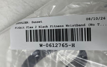 Load image into Gallery viewer, Fitbit Unisex Flex 2 FB403BK Black Fitness Activity Tracker Wristband Not Tested
