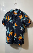 Load image into Gallery viewer, Original Penguin Mens Multicolor Floral Cotton Short Sleeve Button-Up Shirt Sz L
