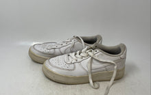 Load image into Gallery viewer, Nike Kids Air Force 1 Low White Lace-Up Low Top Sneaker Shoes Size 4.5Y
