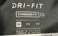 Load image into Gallery viewer, Nike Mens Gray Dri-Fit Standard Fit Long Sleeve Golf Pullover Top Size 3XL
