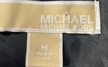 Load image into Gallery viewer, Michael Kors Womens Brown Black Animal Print Open Front Cropped Jacket Size M
