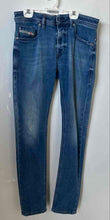 Load image into Gallery viewer, Diesel Mens Thommer Blue Denim Light Wash Slim Fit Skinny Leg Jeans Size 30
