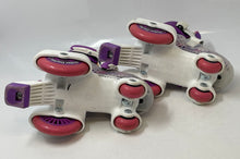 Load image into Gallery viewer, Roller Derby Girls Multicolor Adjustable 4-Wheels Roller Skates Size 7-11C
