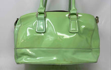 Load image into Gallery viewer, Juanita Jo Womens Light Green Love Series Top Zipper Double Handles Satchel Bag
