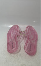 Load image into Gallery viewer, Bebe Womens Pink Clear Open Toe Slip-On Flip Flop Sandals Size 10
