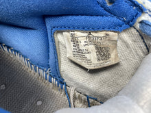 Load image into Gallery viewer, Authentic Nike Boys Air Jordan 1 Retro High OG White Blue Sneakers Shoes Size 6Y
