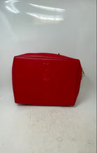 Load image into Gallery viewer, Kate Spade New York Womens Red Zipper Cosmetic Makeup Briefcase
