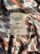 Load image into Gallery viewer, Calvin Klein Womens Multicolor Geometric Print Sleeveless Blouse Top Size L
