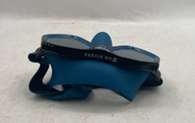 Load image into Gallery viewer, U.S. Divers Blue Black Water Sports Fins &amp; Snorkel Set Size L/XL With Bag
