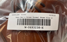 Load image into Gallery viewer, Heez Mens Brown Cap Toe Lace-Up Formal Oxford Dress Shoes Size 12
