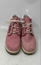 Load image into Gallery viewer, Timberland Womens Nellie 28363 Pink Leather Round Toe Chukka Boots Size 9M
