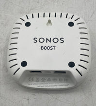 Load image into Gallery viewer, Sonos Boost 1501 White Wireless Smart Speaker Transmitter w/ Adapter Untested
