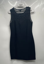 Load image into Gallery viewer, Forever 21 Womens Black Sleeveless Illusion Neck Short Mini Dress Size M
