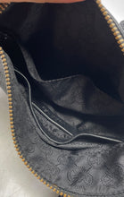 Load image into Gallery viewer, Michael Kors Womens Black Pebbled Leather Zipper Adjustable Crossbody Bag
