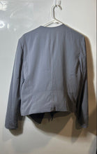 Load image into Gallery viewer, Banana Republic Womens Gray Long Sleeve Casual Open Front Blazer Size 14
