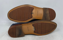 Load image into Gallery viewer, Aldo Mens Blue Round Toe Low Top Double Monk Strap Dress Shoes Size 10
