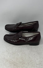 Load image into Gallery viewer, Stuart McGuire Mens Brown Leather Round Toe Slip-On Penny Loafer Shoes Size 9D
