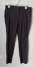 Load image into Gallery viewer, Calvin Klein Womens Gray Flat Front Straight Leg Casual Ankle Pants Size 8
