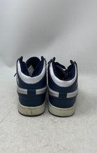 Load image into Gallery viewer, Nike Mens Air Jordan 1 Mid 717075-005 Blue Silver White Sneaker Shoes Size 6.5
