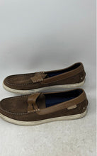 Load image into Gallery viewer, Cole Haan Mens Brown Moc Toe Slip-On Penny Loafer Shoes Size 10.5M
