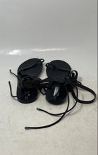 Load image into Gallery viewer, Steve Madden Womens Black Leather Open Toe Ankle Wrap Strappy Sandals Size 9.5M
