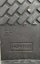 Load image into Gallery viewer, Hunter Womens Regent W23712 Black Round Toe Knee High Pull-On Rain Boots Size 8
